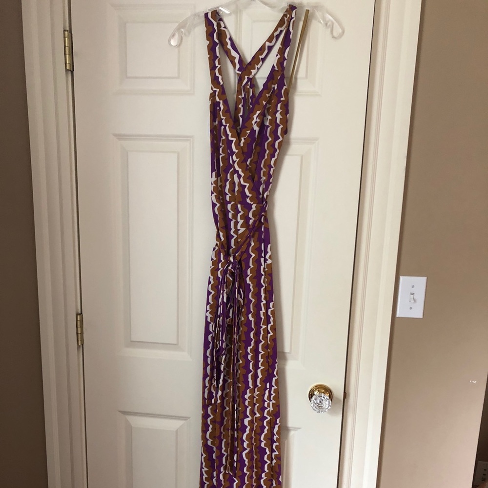 DVF Maxi Wrap Dress